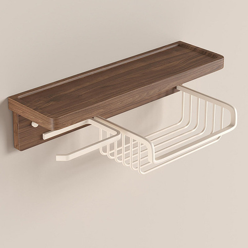 Soporte Para Papel Higiénico, Versión Larga Izquierda