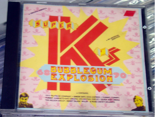 Super K's Bubblegum Explosion 1968/1970 Cd Ingles / Kktus 