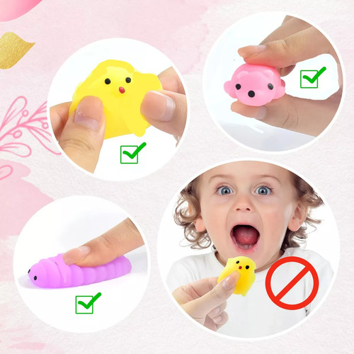 100 Escuichi Squishy Barato Kawaii Antiestres Mochi Juguete