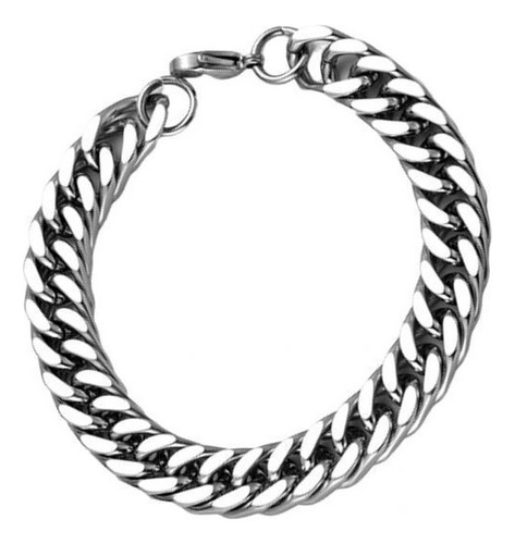 Para Z0hz 2 Rock Titanium Steel Cepillado Pulsera Cadena