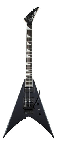 Guitarra eléctrica Jackson JS Series King V JS32 de álamo gloss black brillante con diapasón de amaranto