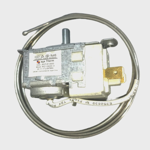 Termostato Para Balcão Frigorífico Rc13600-3p - Agetherm