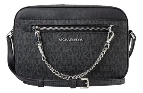 Bolsa Crossbody Michael Kors Negra Nueva Y Original