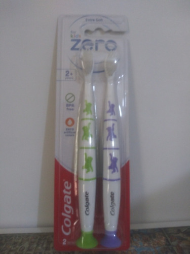 Cepillo Dental Zero For Kids 2unidades Colgate