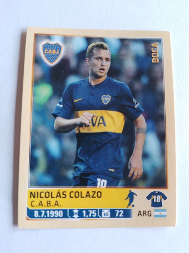 Figurita Futbol Argentino 2014 N 77 Colazo Boca