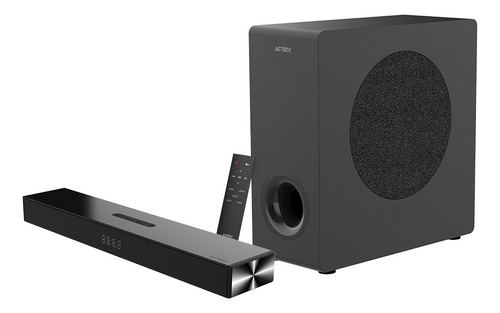 Barra De Sonido Para Computo Y Tv Dynamic Thin Bs600 Color Negro Frecuencia 180Hz - 18kHz