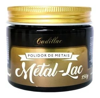 Imagem 1 de 1 de Polidor De Metais - Metal Lac - Cadillac 150g