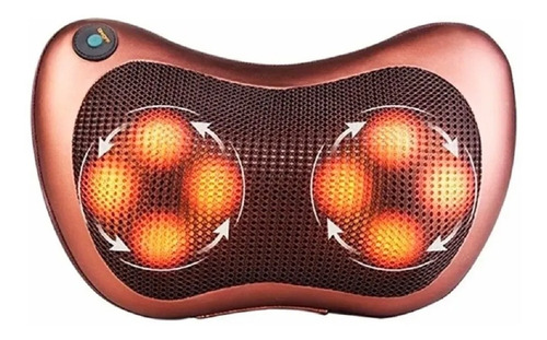 Cojín Masajeador Eléctrico Almohada Cojín Lumbar Cuello Pier