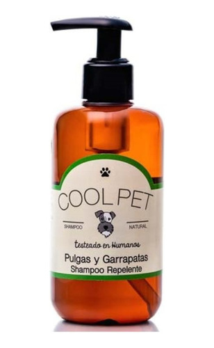 Shampoo Repelente Pulgas Y Garrapatas Coolpet Para Perros