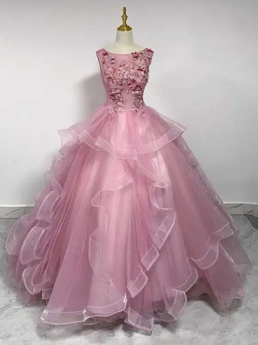 Vestido Quinceañera Fino Bonito  Quince Años Xv Princesa  