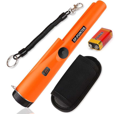 Detector De Metais Tianxun Pinpointer Ouro Prata Cobre Com Cor Laranja