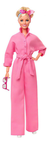 Boneca Barbie O Filme Coleção Macacão Rosa Mattel