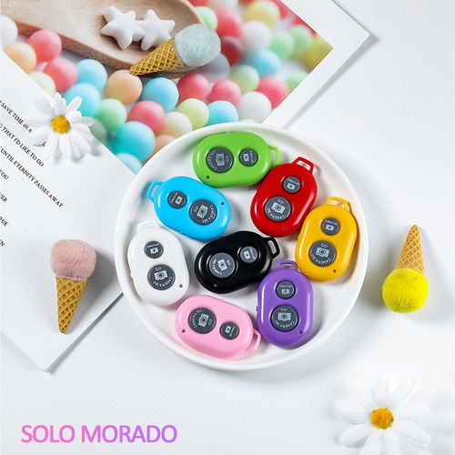 Imagen 3 de 10 de Disparador Control Remoto Foto 10m Universal Bluetooth Móvil