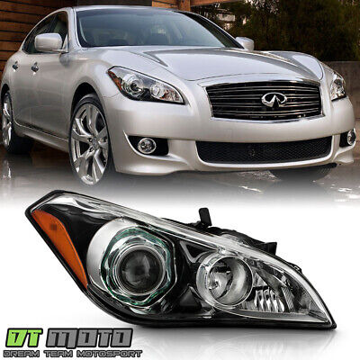 For 2011-2013 Infiniti M37 M56 Non-afs Black Projector H Yyk