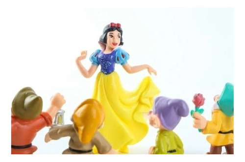 . Miniaturas De Blancanieves Y Los Siete Enanitos