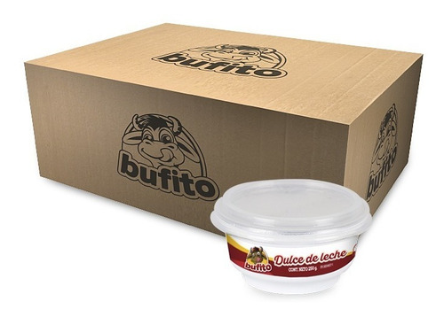 Imagen 1 de 2 de Bufito Dulce De Leche | Caja Tinas 250g | Arequipe Premium
