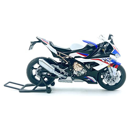 Modelo De Motocicleta Escala 1/12 De Fundición De Meta...