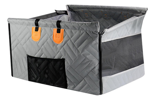 Cars Para Perros Asiento Protector De La Cesta De S Gris