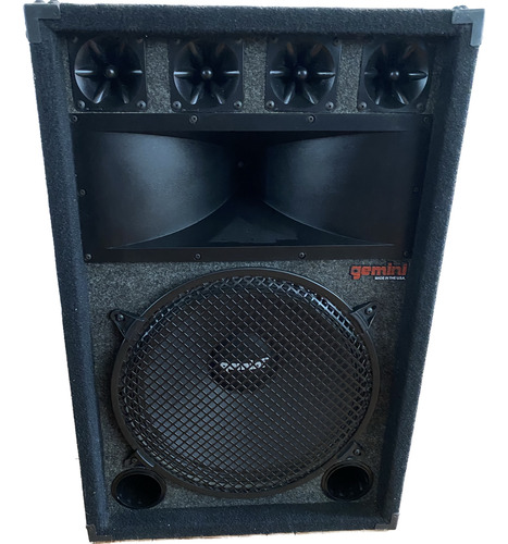 Caixa Acustica Passiva Gemini Gsm1545 Made Usa 350w Mostruar