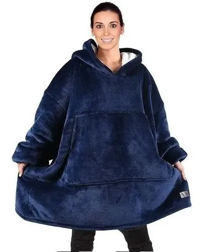 comprar Maxi Polerones Con Capucha Sherpa Manta Chiporro Frazada