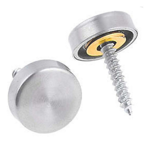 Imagen 3 de 3 de Embellecedor Tapa Bronce Dorado O Platil 12mm
