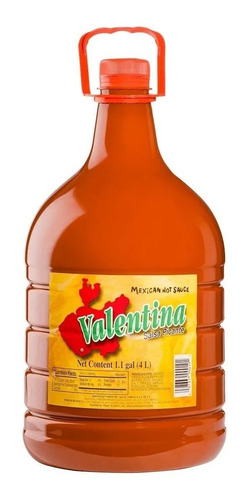 Salsa Valentina 4 Lts Salsa Picante