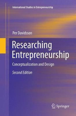 Libro Researching Entrepreneurship - Per Davidsson