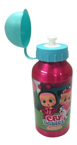 Imagen 3 de 4 de Botella Deportiva De Aluminio Cry Babies - 400 Ml