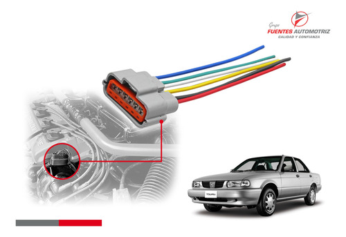 Arnes Distribuidor Para Nissan Pick Up D21 2.4 1997 6 Pines