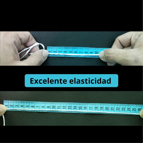 Elásticos Redondo 3mm - 100 Metros