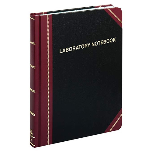 Laboratorio Especial Boorum Y Pease Notebook, Record Ruled, 