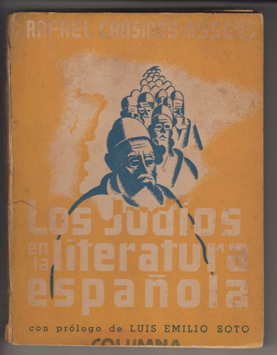 1937 Cansinos Assens 1a Edicion Judios En Literatura España