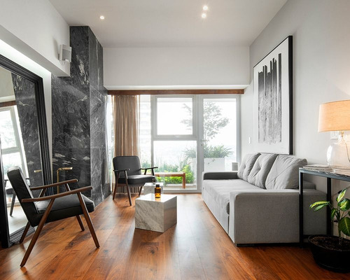 Apartamento Con Terraza Grande De 123 M2, Doble Altura, Amen