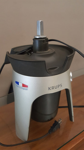 Extractor De Jugos Lento Krups Solo Piezas Gris (Usado)