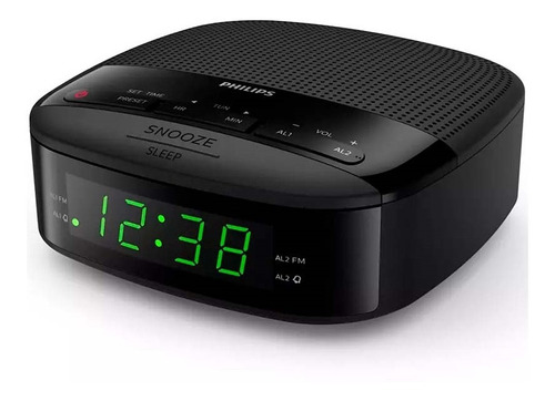 Despertador Philips Radio Tar3205 Doble Alarma Circuit Color