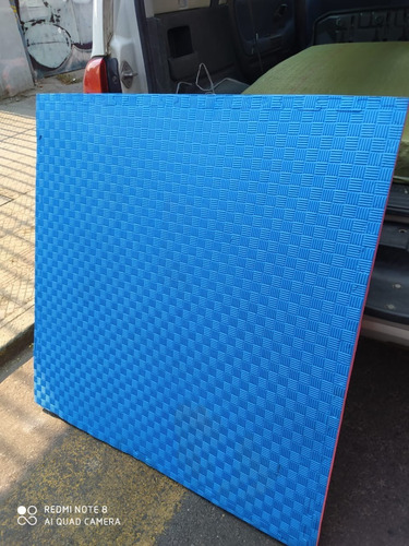 Imagen 4 de 5 de Pack 2un.tatami 100x100x2,5cm Rojo/azul Despacho Gratis Stgo