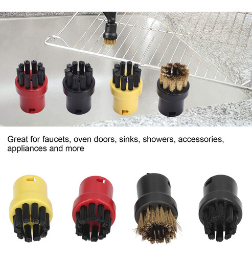 Cepillos Limpiadores De Vapor Pequeños Redondos Para Karcher