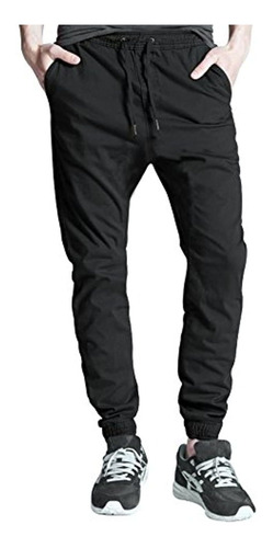 Skylinwears Men's Chino Casual Jogger Pants Elastic Waistban