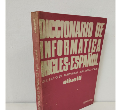 Diccionario De Informatica Ingle Español Olivetti 