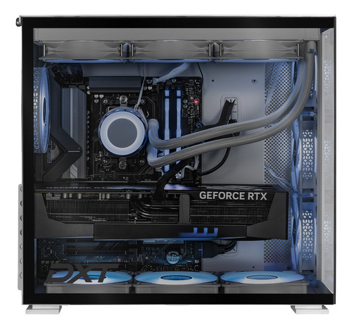 Pc Gamer Dxt Gaming Geforce Rtx 5090 Amd Ryzen 7 9800x3d 64gb Ddr5 Ssd 2tb Sistema Liquido Wifi Titan T5 Silver