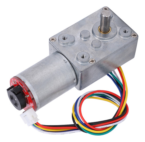 Motor De Engranajes Dc, Reductor De Gusano, Encoder, Motores