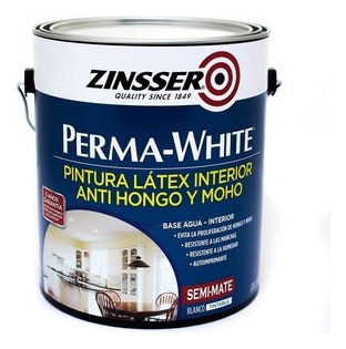 Zinsser Perma White Cascara De Huevo Semi Mate 18 L