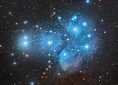 Las Pleyades Abren El Cumulo Estelar En La Constelacion D