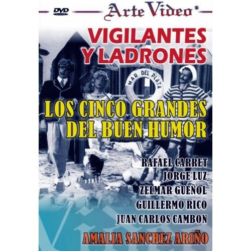 Vigilantes Y Ladrones - Los 5 Grandes Del Buen Humor - Dvd