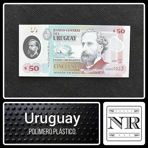 Uruguay - 50 Pesos - Año 2020 - P #nd - Polímero Plástico