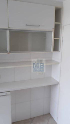 Imagem 4 de 21 de Apartamento Com 3 Dormitórios, 85 M² - Venda Por R$ 580.000,00 Ou Aluguel Por R$ 2.174,00/mês - Jardim Marajoara - São Paulo/sp - Ap4180