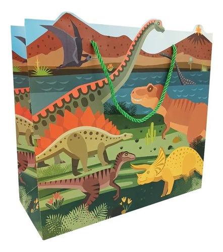 Kit Com 3 Sacolas Embalagens Para Presentes Tema Infantil