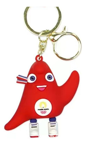 Mascota Juegos Olímpicos París 2024 - Friges - Llaveros 2pc