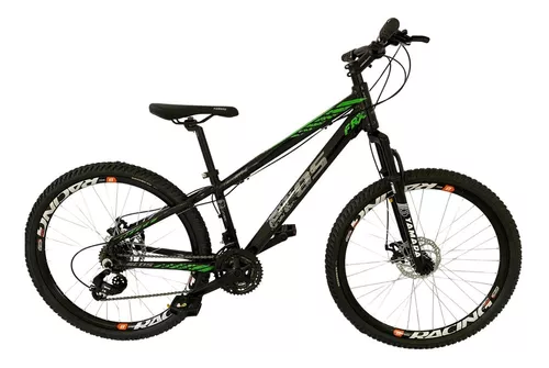 Bicicleta Aro 26 Mtb Alumínio Kit Shimano Freio Disco 21v