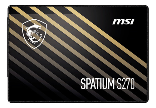 Unidad Ssd 2.5 960gb Msi Spatium S270 Sata Iii 500/450 Mb/s